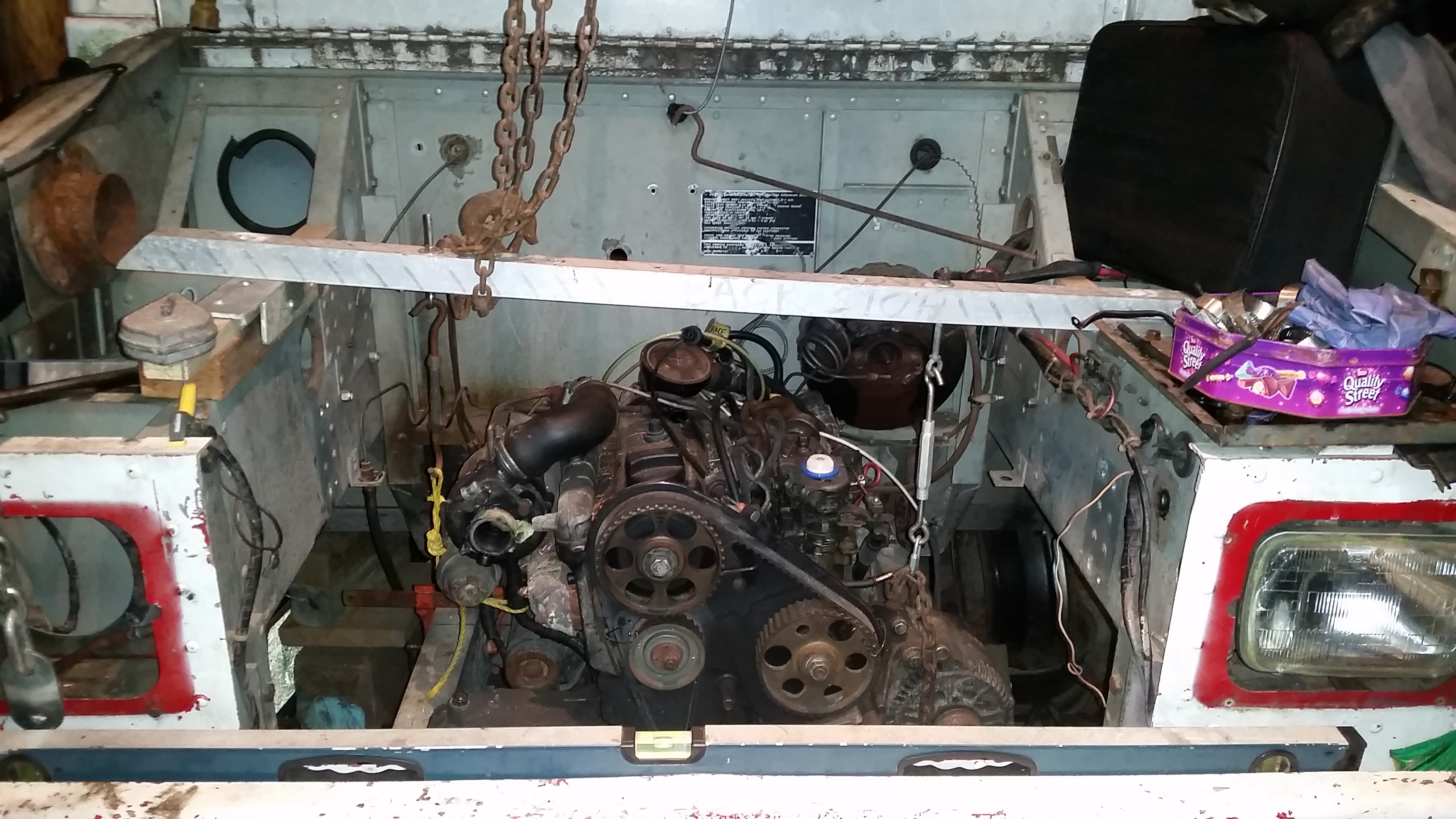 vw engine in kubvan