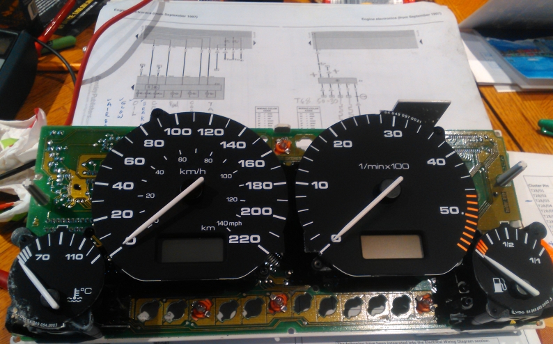 Cluster front guts